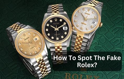 repliche rolex impeccabile|how to identify a rolex.